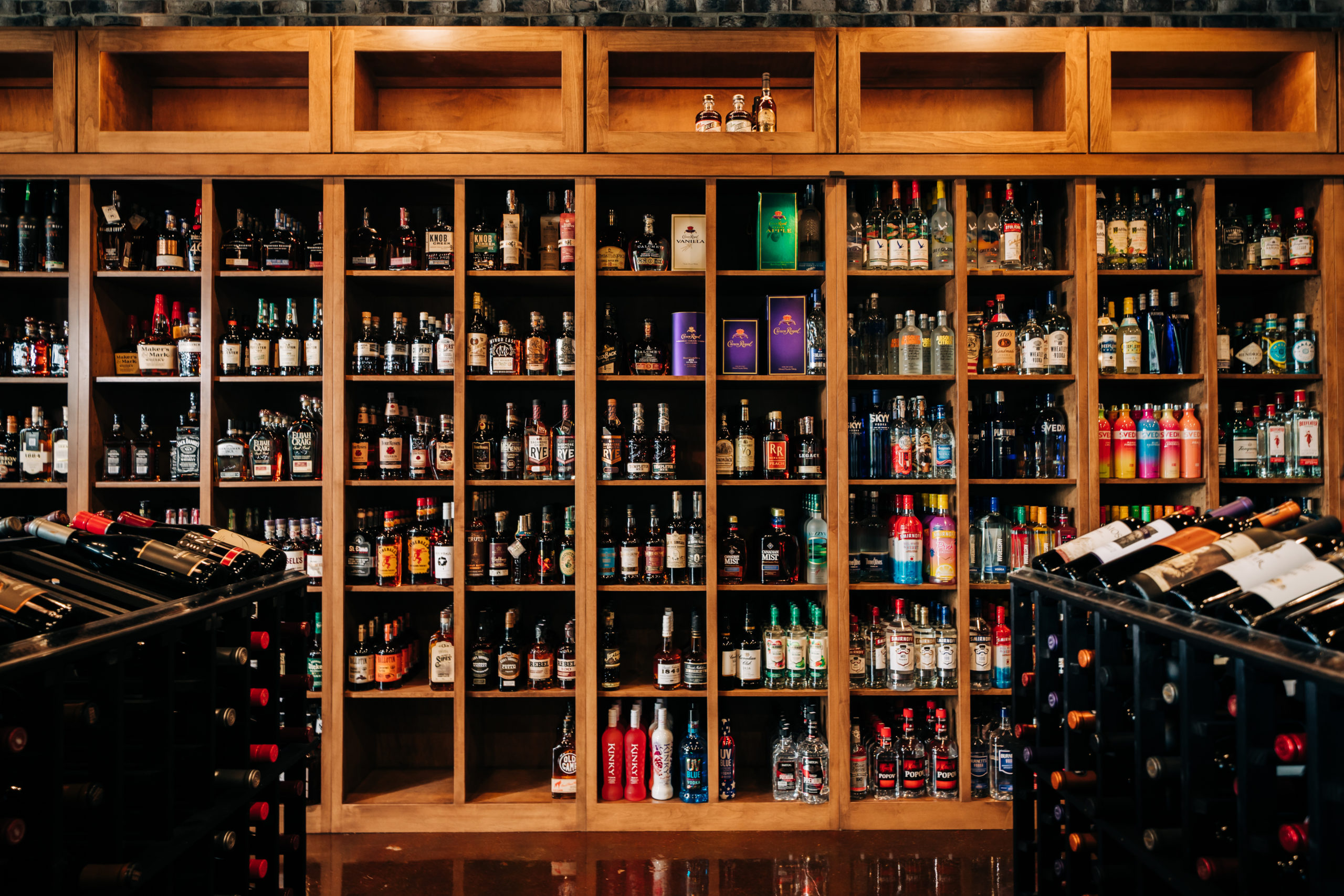 The Ridge Liquors Alcohol Cabinets